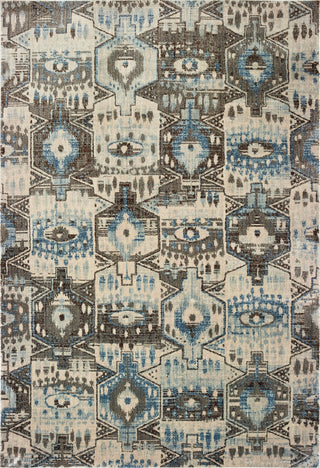 Oriental Weavers Pandora 1334W Blue Brown Area Rug 