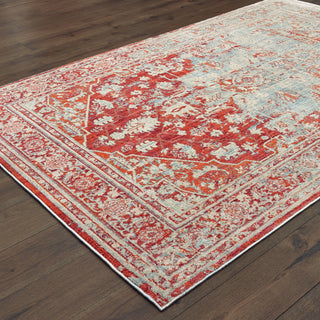 Oriental Weavers Pandora 1501U Grey Orange Area Rug 