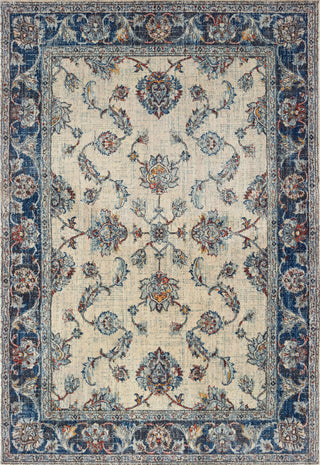 Oriental Weavers Pandora 1802E Ivory Blue Area Rug 