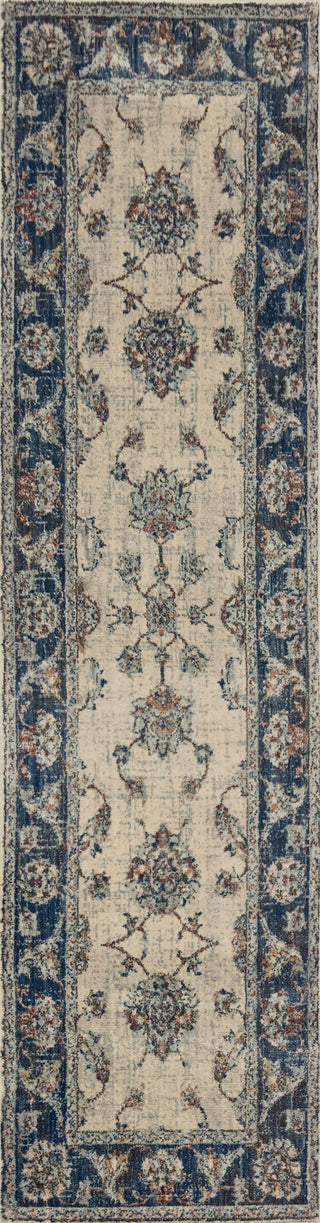 Oriental Weavers Pandora 1802E Ivory Blue Area Rug 