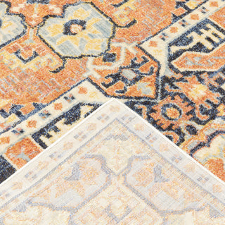 Oriental Weavers Pandora 049S7 Blue Orange Area Rug 