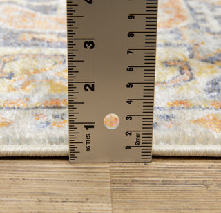 Oriental Weavers Pandora 049S7 Blue Orange Area Rug 