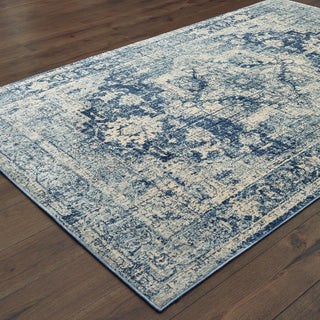 Oriental Weavers Pandora 070E7 Ivory Blue Area Rug 