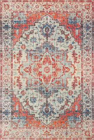 Oriental Weavers Pandora 070W7 Blue Orange Area Rug 