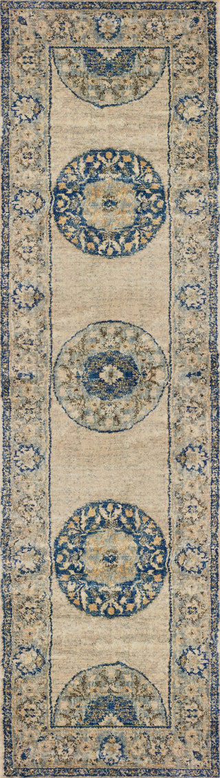 Oriental Weavers Pandora 8027W Ivory Blue Area Rug 
