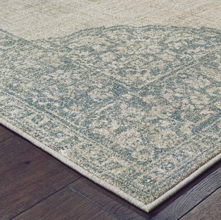 Oriental Weavers Raleigh 099J5 Ivory Blue Area Rug 