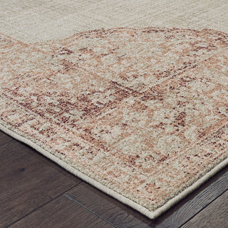 Oriental Weavers Raleigh 099W5 Ivory Pink Area Rug 