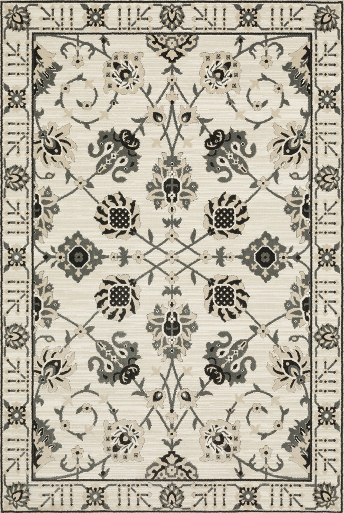 Oriental Weavers RAYLAN RAY03 Ivory/ Grey Area Rug main image