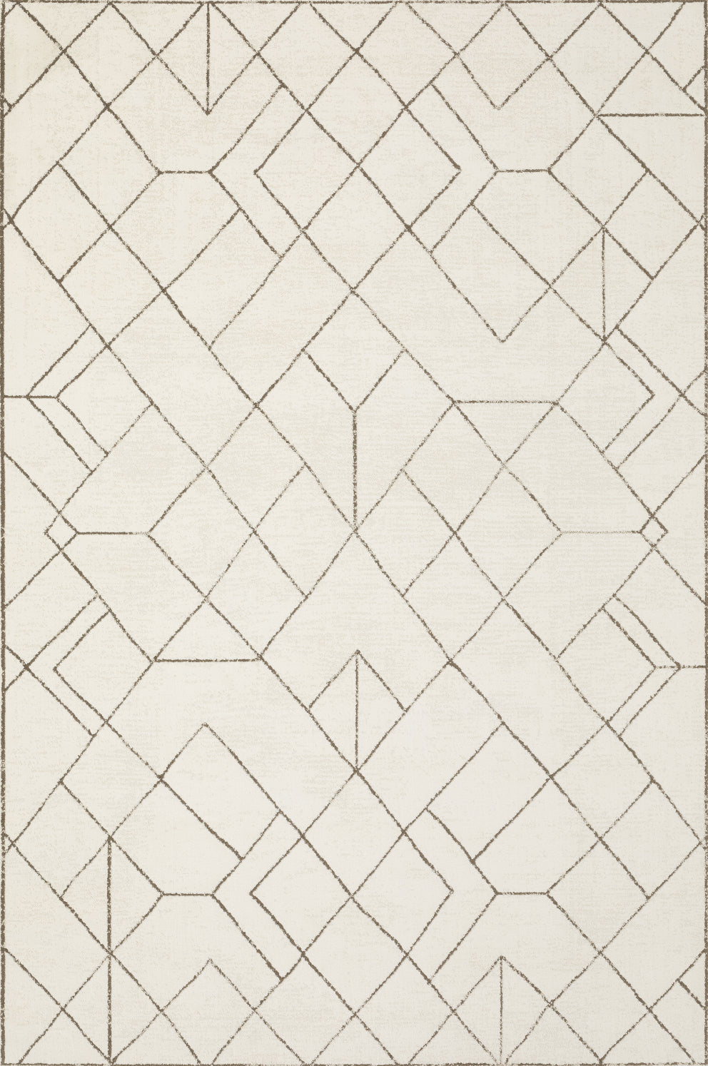 Oriental Weavers RAYLAN RAY06 Ivory/ Brown Area Rug main image