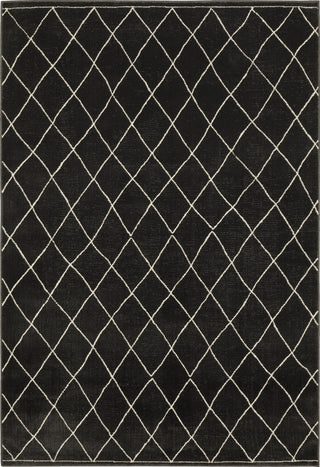 Oriental Weavers RAYLAN RAY12 Black/ Ivory Area Rug main image