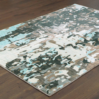 Oriental Weavers Sedona 8957G Grey Blue Area Rug 