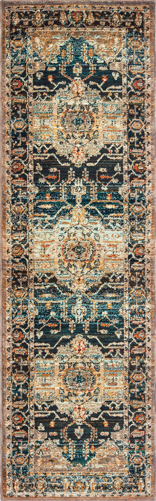 Oriental Weavers Sedona 9592B Blue Gold Area Rug 