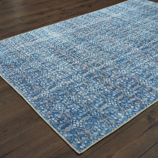 Oriental Weavers Sofia 85815 Blue Brown Area Rug 