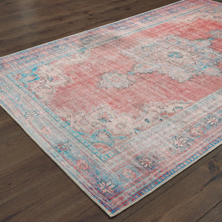 Oriental Weavers Sofia 85819 Red Blue Area Rug 