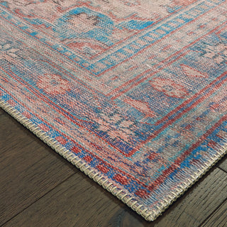 Oriental Weavers Sofia 85819 Red Blue Area Rug 