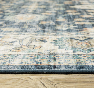 Oriental Weavers Sumter SUM02 Blue/Ivory Area Rug 