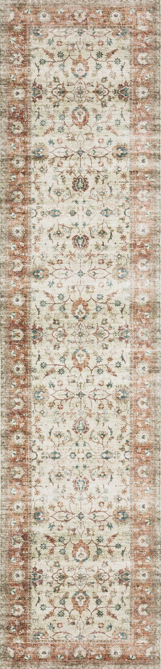 Oriental Weavers Sumter SUM03 Ivory/Rust Area Rug 