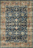 Oriental Weavers Sumter SUM04 Blue/Rust Area Rug 