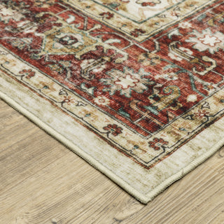 Oriental Weavers Sumter SUM05 Ivory/Red Area Rug 
