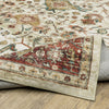 Oriental Weavers Sumter SUM05 Ivory/Red Area Rug 