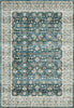 Oriental Weavers Sumter SUM08 Teal/Ivory Area Rug 
