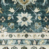 Oriental Weavers Sumter SUM08 Teal/Ivory Area Rug 