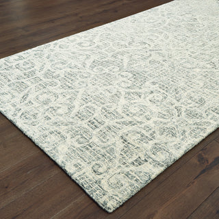 Oriental Weavers Tallavera 55602 Grey Ivory Area Rug 