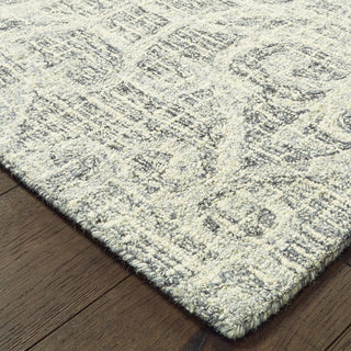 Oriental Weavers Tallavera 55602 Grey Ivory Area Rug 