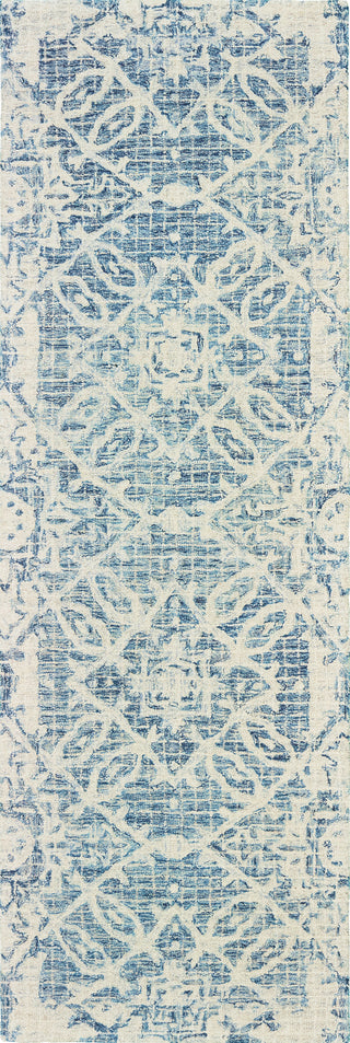 Oriental Weavers Tallavera 55603 Blue Ivory Area Rug 