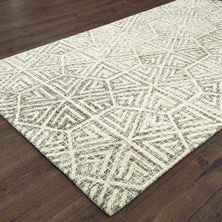 Oriental Weavers Tallavera 55605 Grey Ivory Area Rug 