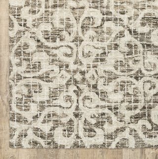 Oriental Weavers Tallavera 55607 Brown Ivory Area Rug 