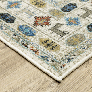 Oriental Weavers Venice 248W8 Ivory/Multi Area Rug 