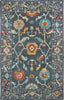 Oriental Weavers Zahra 75501 Blue Gold Area Rug 