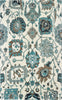 Oriental Weavers Zahra 75503 Ivory Blue Area Rug 