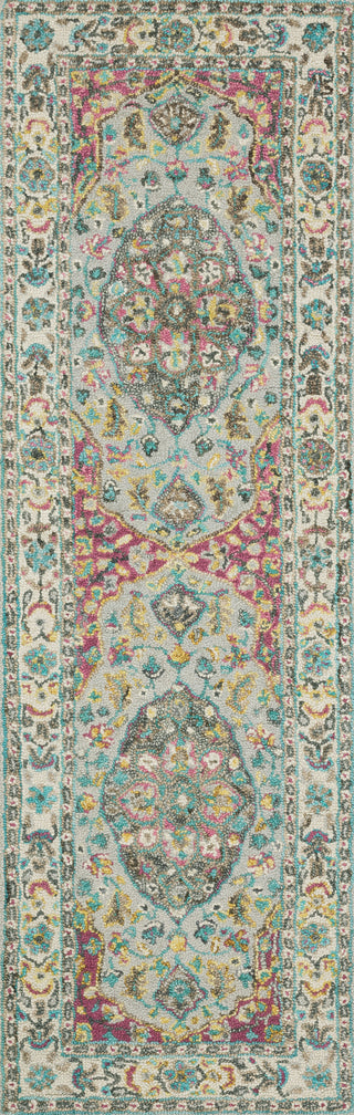 Oriental Weavers Zahra 75504 Grey Pink Area Rug 