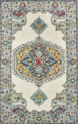 Oriental Weavers Zahra 75505 Ivory Grey Area Rug 
