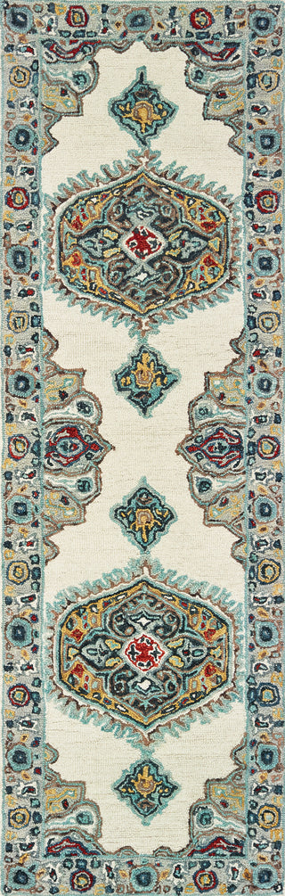 Oriental Weavers Zahra 75505 Ivory Grey Area Rug 