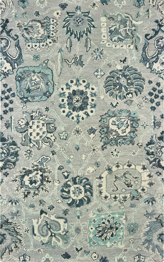 Oriental Weavers Zahra 75508 Grey Blue Area Rug 