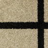 Oriental Weavers Quinn QUI03 Beige / Black Area Rug Close-up Image