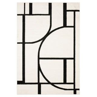 Oriental Weavers Quinn QUI06 Ivory / Black Area Rug main image
