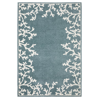 Oriental Weavers Quinn QUI07 Blue / Ivory Area Rug main image