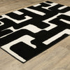 Oriental Weavers Quinn QUI08 Black / Ivory Area Rug Alternate Image