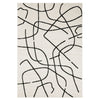 Oriental Weavers Quinn QUI12 Beige / Black Area Rug Main Image