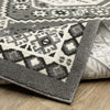 Oriental Weavers RAYLAN RAY02 Grey/ Ivory Area Rug Backing Image