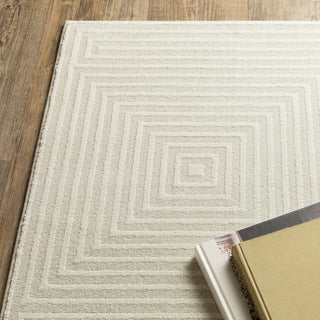 Oriental Weavers RAYLAN RAY04 Ivory/ Ivory Area Rug Corner Image