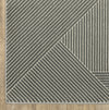 Oriental Weavers RAYLAN RAY08 Grey/ Ivory Area Rug Corner Image