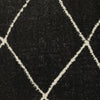 Oriental Weavers RAYLAN RAY12 Black/ Ivory Area Rug Close-up Image