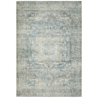 Oriental Weavers Savoy 28102 Grey/ Blue Area Rug Main Image