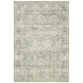 Oriental Weavers Savoy 28107 Green/ Ivory Area Rug Main Image