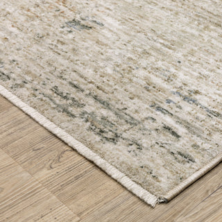 Oriental Weavers Soho SOH02 Beige/ Grey Area Rug Corner Image